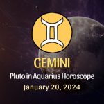 Gemini - Pluto in Aquarius Horoscope