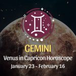 Gemini - Venus in Scorpio Horoscope