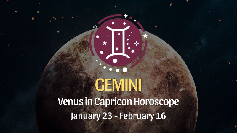 Gemini - Venus in Scorpio Horoscope
