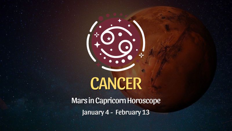 Cancer - Mars in Capricorn Horoscope
