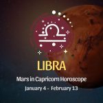 Libra - Mars in Capricorn Horoscope
