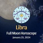 Libra - Full Moon Horoscope January 25, 2024