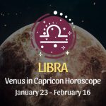 Libra - Venus in Scorpio Horoscope