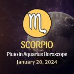 Scorpio - Pluto in Aquarius Horoscope
