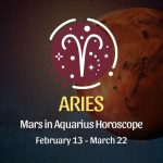 Aries - Mars in Aquarius Horoscope
