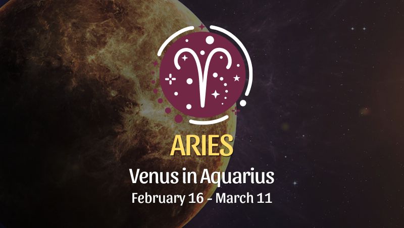 Aries - Venus in Aquarius Horoscope