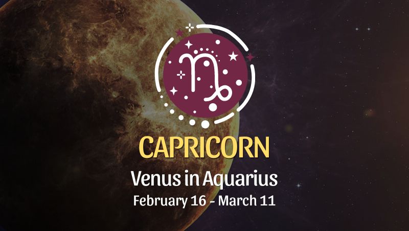 Capricorn - Venus in Aquarius Horoscope