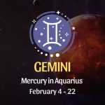 Gemini - Mercury in Aquarius Horoscope