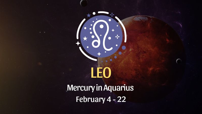 Leo - Mercury in Aquarius Horoscope
