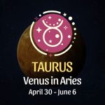 Taurus: Venus in Aries Horoscope - April 30, 2025