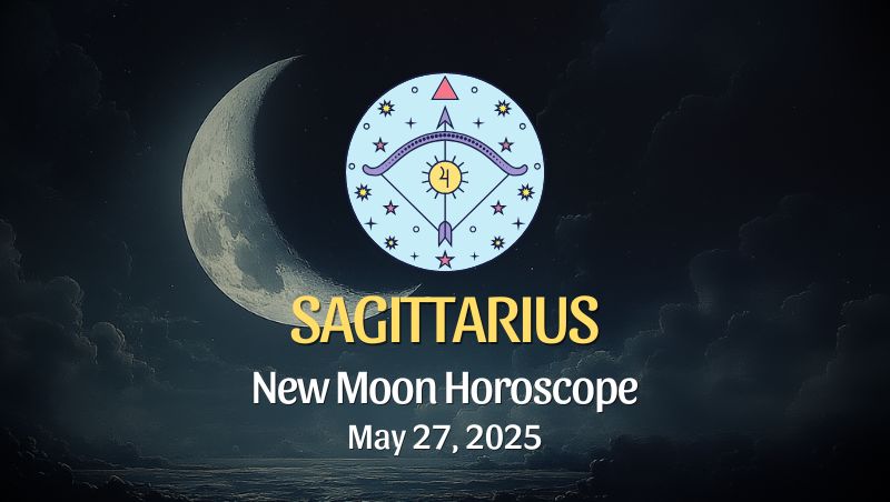 Sagittarius: New Moon Horoscope - May 27, 2025
