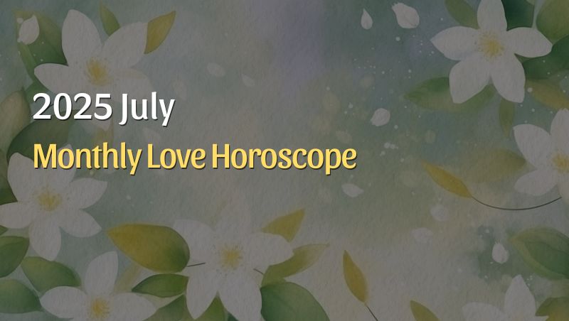 July 2025 Monthly Love Horoscopes