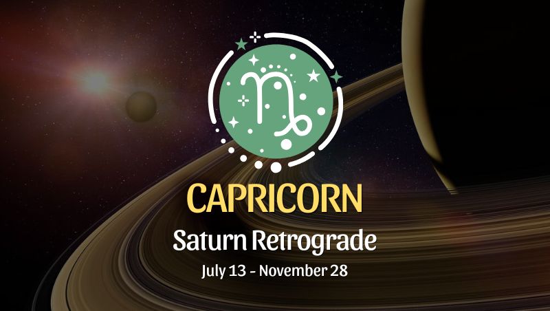 Capricorn: Saturn Retrograde Horoscope - July 13, 2025