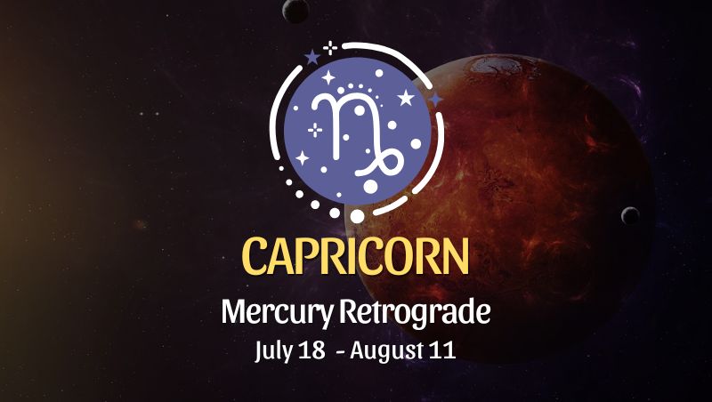 Capricorn: Mercury Retrograde Horoscope - July 18, 2025