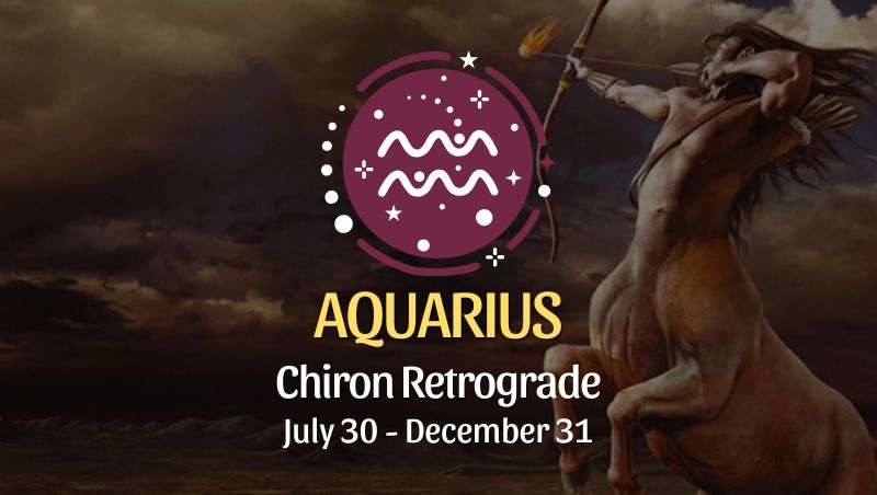 Aquarius: Chiron Retrograde Horoscope - July 30, 2025
