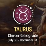 Taurus: Chiron Retrograde Horoscope - July 30, 2025