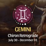 Gemini: Chiron Retrograde Horoscope - July 30, 2025