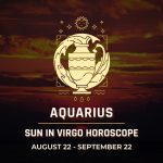 Aquarius: Sun in Virgo Horoscopes 2025