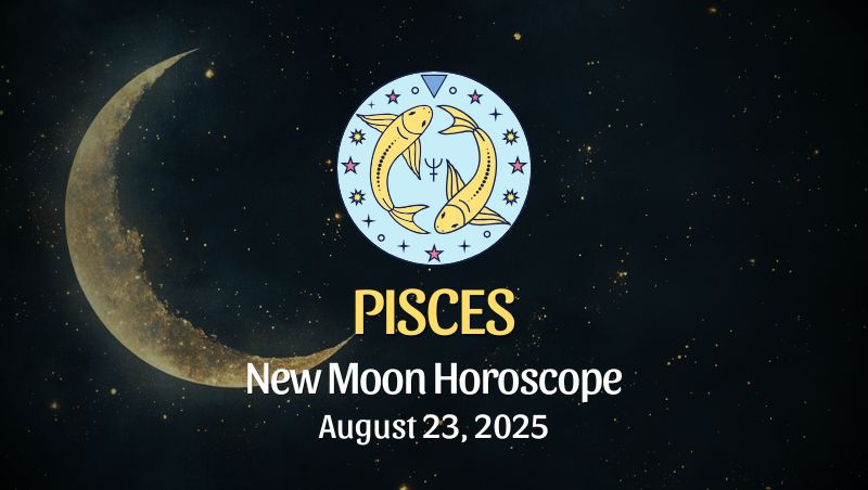 Pisces: New Moon Horoscope - August 23, 2025