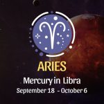 Aries: Mercury in Libra Horoscope - September 18, 2025