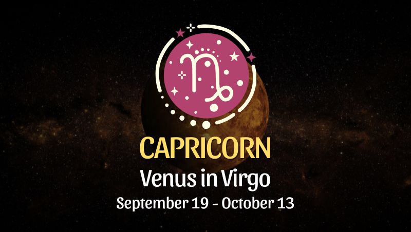 Capricorn: Venus in Virgo Horoscope - September 19, 2025