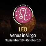 Leo: Venus in Virgo Horoscope - September 19, 2025