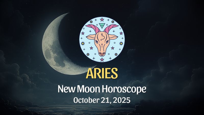 Aries: New Moon Horoscope - October 21, 2025