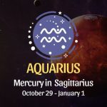 Aquarius: Mercury in Sagittarius Horoscope - October 29, 2025