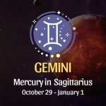 Gemini: Mercury in Sagittarius Horoscope - October 29, 2025