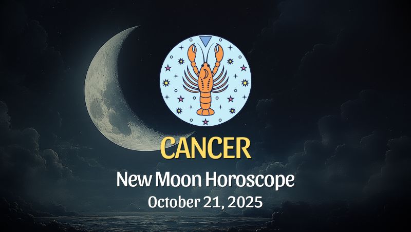 Cancer: New Moon Horoscope - October 21, 2025