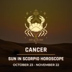 Cancer: Sun in Scorpio Horoscope
