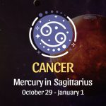 Cancer: Mercury in Sagittarius Horoscope - October 29, 2025