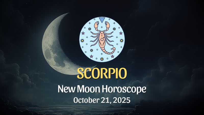 Scorpio: New Moon Horoscope - October 21, 2025