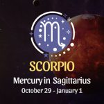 Scorpio: Mercury in Sagittarius Horoscope - October 29, 2025