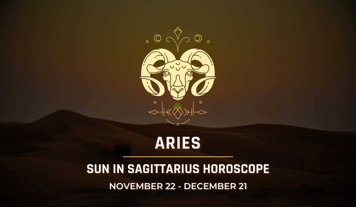 Aries: Sun in Sagittarius Horoscope 2025