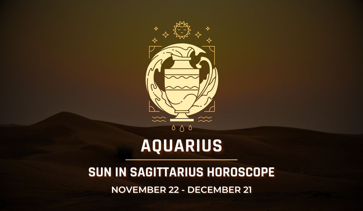 Aquarius: Sun in Sagittarius Horoscope 2025