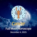 Cancer: Full Moon Horoscope December 4, 2025