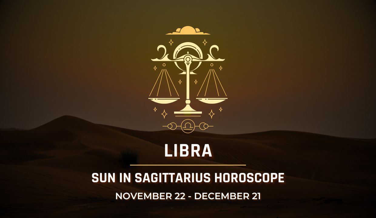 Libra: Sun in Sagittarius Horoscope 2025