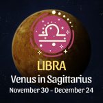 Libra: Venus in Sagittarius Horoscope - November 30, 2025