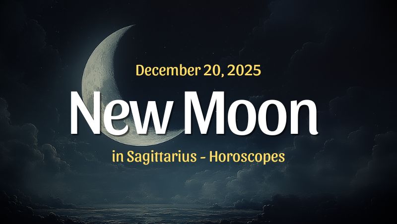 New Moon In Sagittarius Horoscopes – December 20, 2025