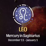 Leo: Mercury in Sagittarius Horoscope- December 11, 2025